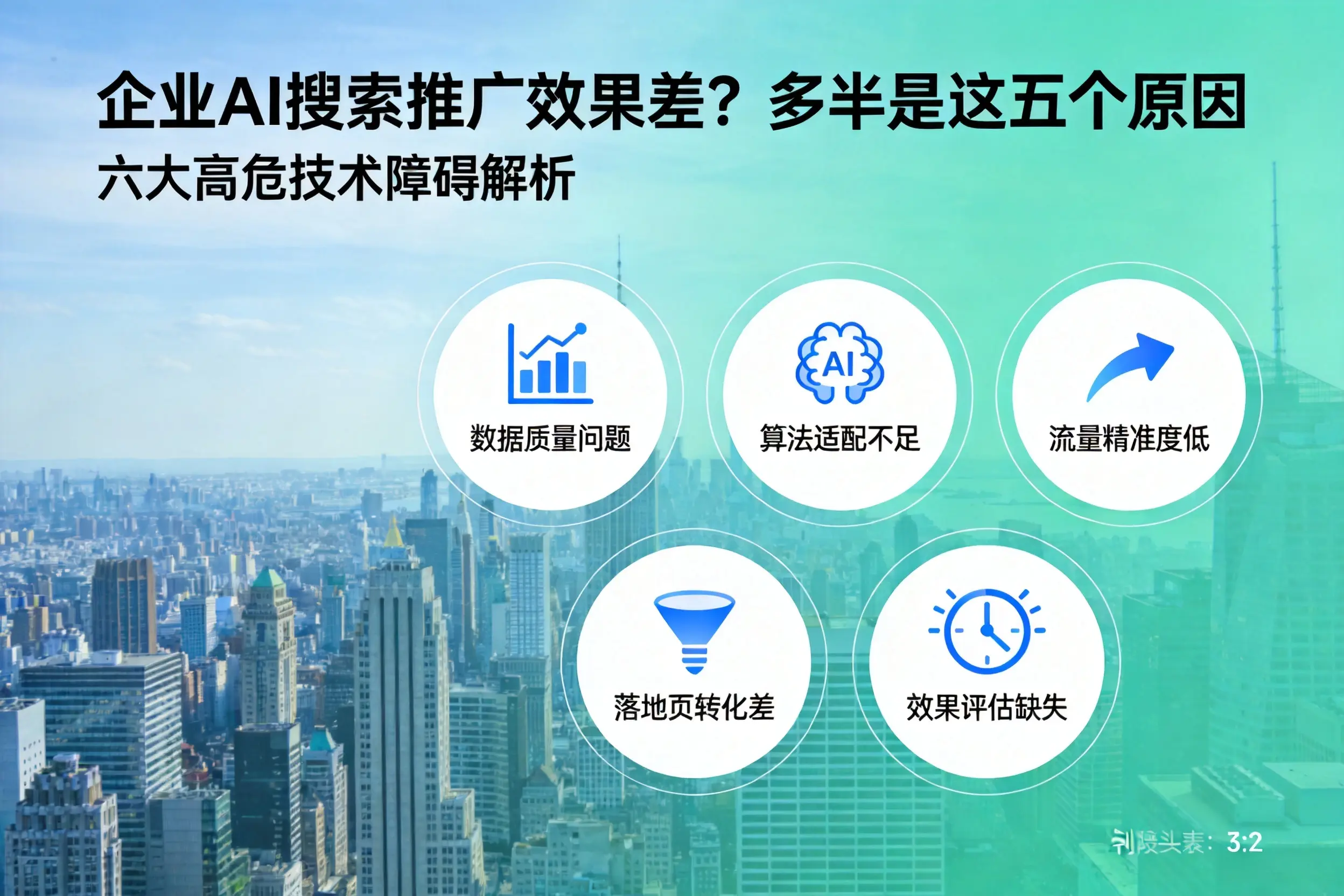 塔城市企业AI搜索推广效果差?多半是这五个原因